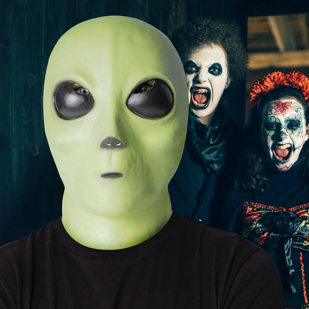 Máscara de Halloween Terror Scary Cosplay Disfraz Tamaño promedio para adultos Wmkox8yii shdjk1645