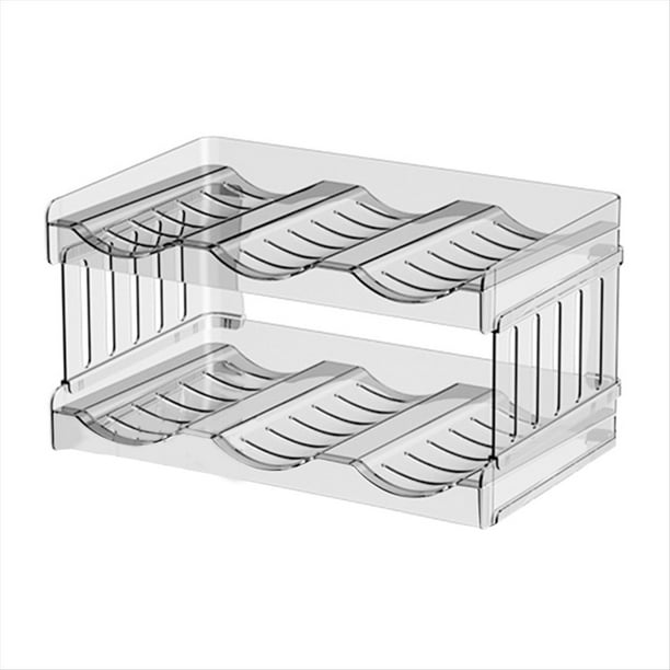 Organizador de de Agua para Vaso de 40 Oz con Asa, Organizador de Tazas Apilable para Gabinete para Accesorios de Tazas de 2 Pisos