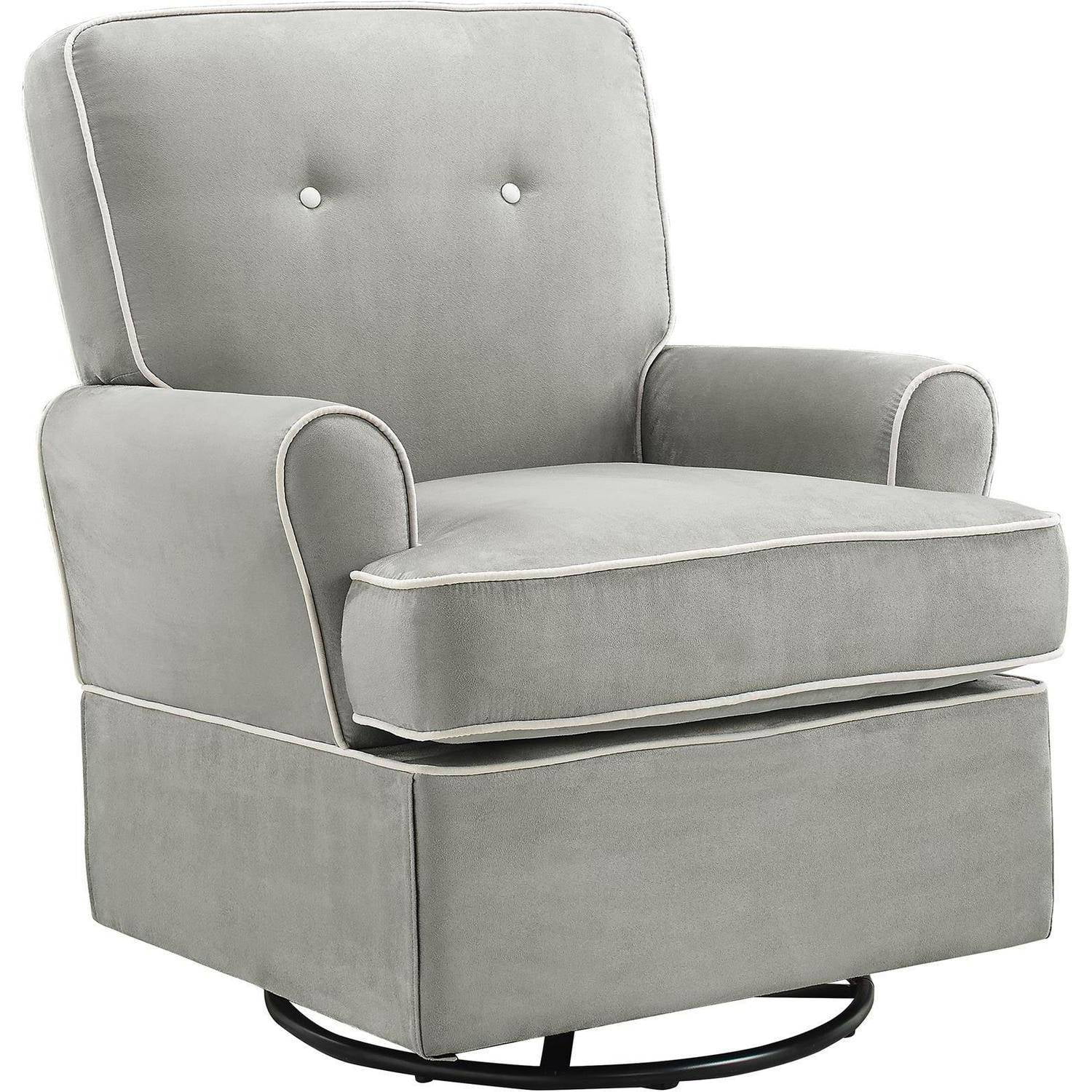 gray swivel rocker