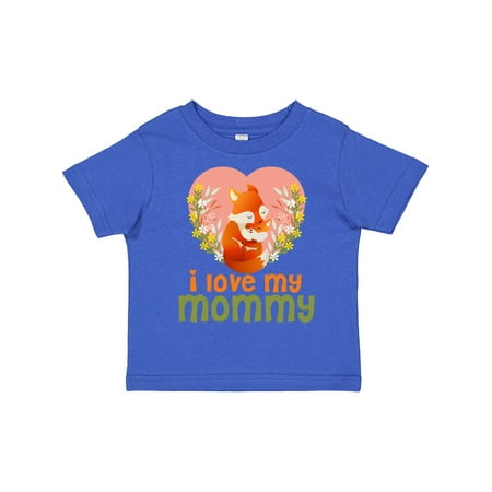 

Inktastic I Love My Mommy Gift Toddler Boy or Toddler Girl T-Shirt