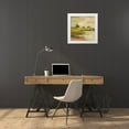 thumbnail image 3 of Vassileva, Silvia 15x15 White Modern Wood Framed Museum Art Print Titled - Chartreuse Fields II, 3 of 4