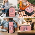 thumbnail image 7 of Jeiento Pink Axolotl Backpack Set for 9-12 Years Old 5 Pcs Cartoon 17 Inch Lightweight Bookbag with Insulated Lunch Bag Pencil Case for Elementary School Gift for Daughter, 7 of 7
