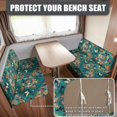 thumbnail image 2 of Aplkyhs Butterfly Flower RV Dinette Cushions Stretchable RV Decor Comfortable Slip Covers for Loveseat Stylish Travel Trailer Accessories Camper Must Haves, 2 of 7