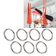 thumbnail image 3 of O anillo, metal o anillo impermeable soldado sen costuras A Prueba de ÓXido 7 PCS para anillos de yoga, 3 of 7