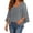 Gray, variant on Women's Sparkly V Neck Poncho Top Slit Sleeve Sequin Blouse Glitter Mesh Tunic for Party Evening Casual Wear