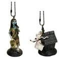 thumbnail image 1 of Nightmare Before Christmas Sally & Zero Keychain Dangler Figure Charm Ornament New, 1 of 1