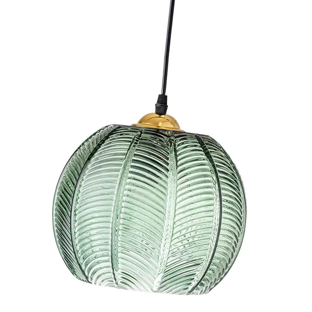 Lámpara colgante de cristal moderna, lámpara decorativa con pantalla E27, lámpara de techo para 15cm