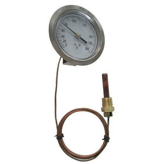 Manufacturer Varies Analog Panel Mt Thermometer,30 to 240F 12U627