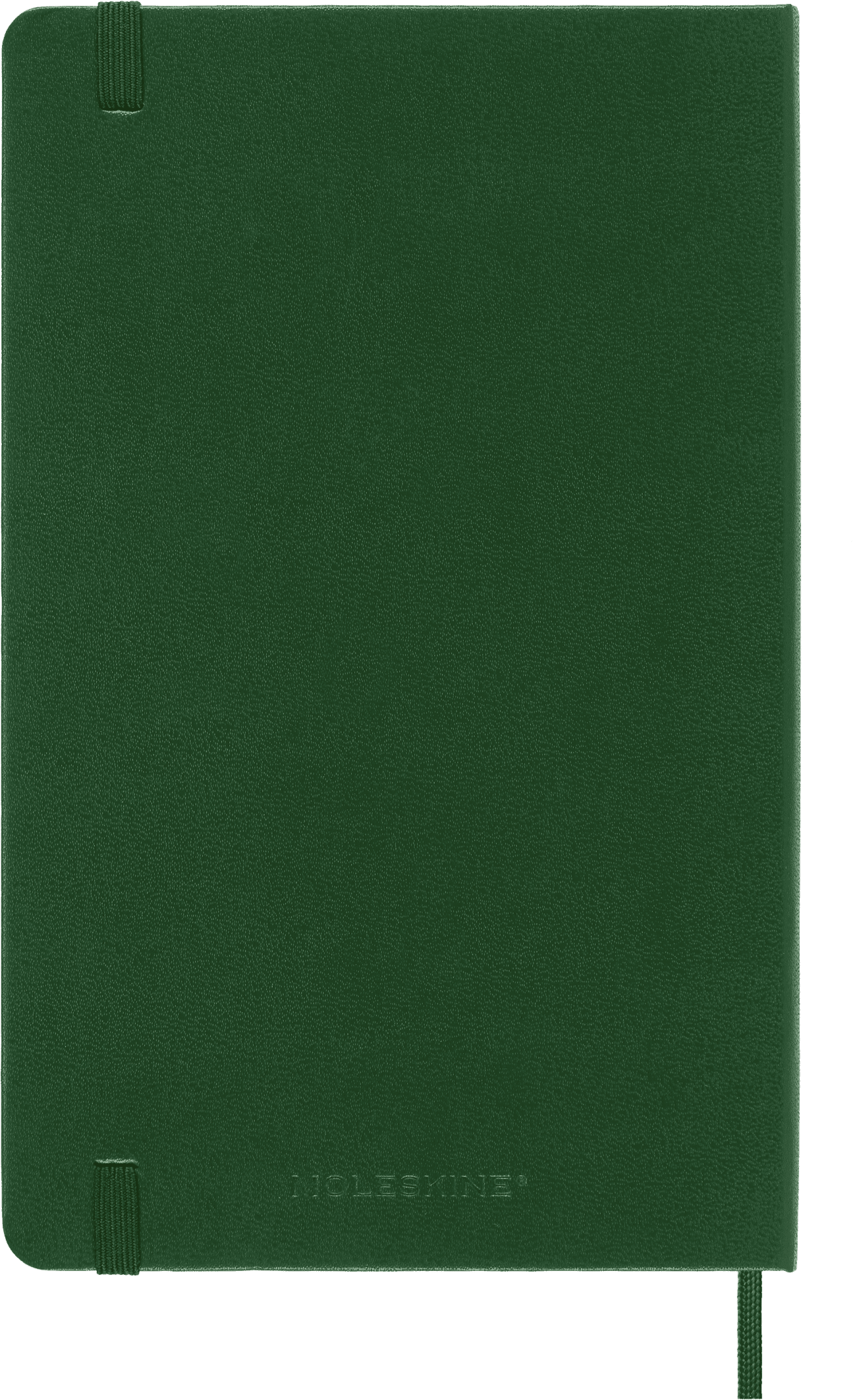 Moleskine Classic Notebook, Hard Cover, Ruled, Large (5" x 8.25"), Myrtle Green