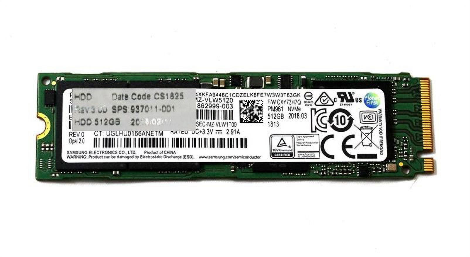 Genuine HP Probook 450 G3 256GB Solid State Hard Drive (SSD