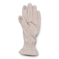 thumbnail image 3 of Time and Tru Women's Quilted Cuff Winter Gloves, OSFM, Oatmeal Heather, 3 of 3