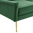thumbnail image 2 of Modway Chesapeake Performance Velvet Sofa, Green, 2 of 5