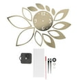thumbnail image 1 of DIY Mirror Wall Clock Stickers Modern Decor for Home Living Room Background StickerGold, 1 of 5