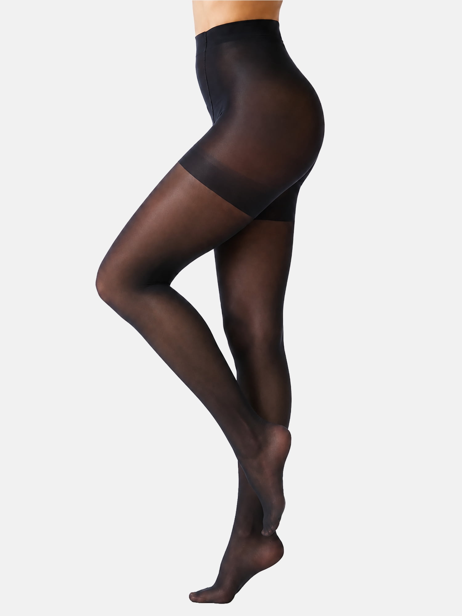 Joyspun Women's Argyle and Opaque Tights, 2-Pack, Sizes S-3XL