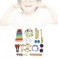 thumbnail image 4 of Instrumento musical para niños, kit de instrumentos no tóxicos de 19 piezas Instrumento de juguete Resultados impresionantes Jadeshay A, 4 of 8