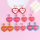 thumbnail image 5 of WILLBEST Pendientes De Plata Con Forma De Corazón Para Mujer, Accesorios De Moda Para San Valentín, Para Mujer Y Niña, Para Regalar., 5 of 5