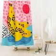 thumbnail image 1 of Society6 Wacka Designs What It Is Shower Curtain 71" x 74", 1 of 3