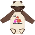 thumbnail image 3 of Inktastic Little Sistersaurus Girls Long Sleeve Baby Bodysuit, 3 of 5