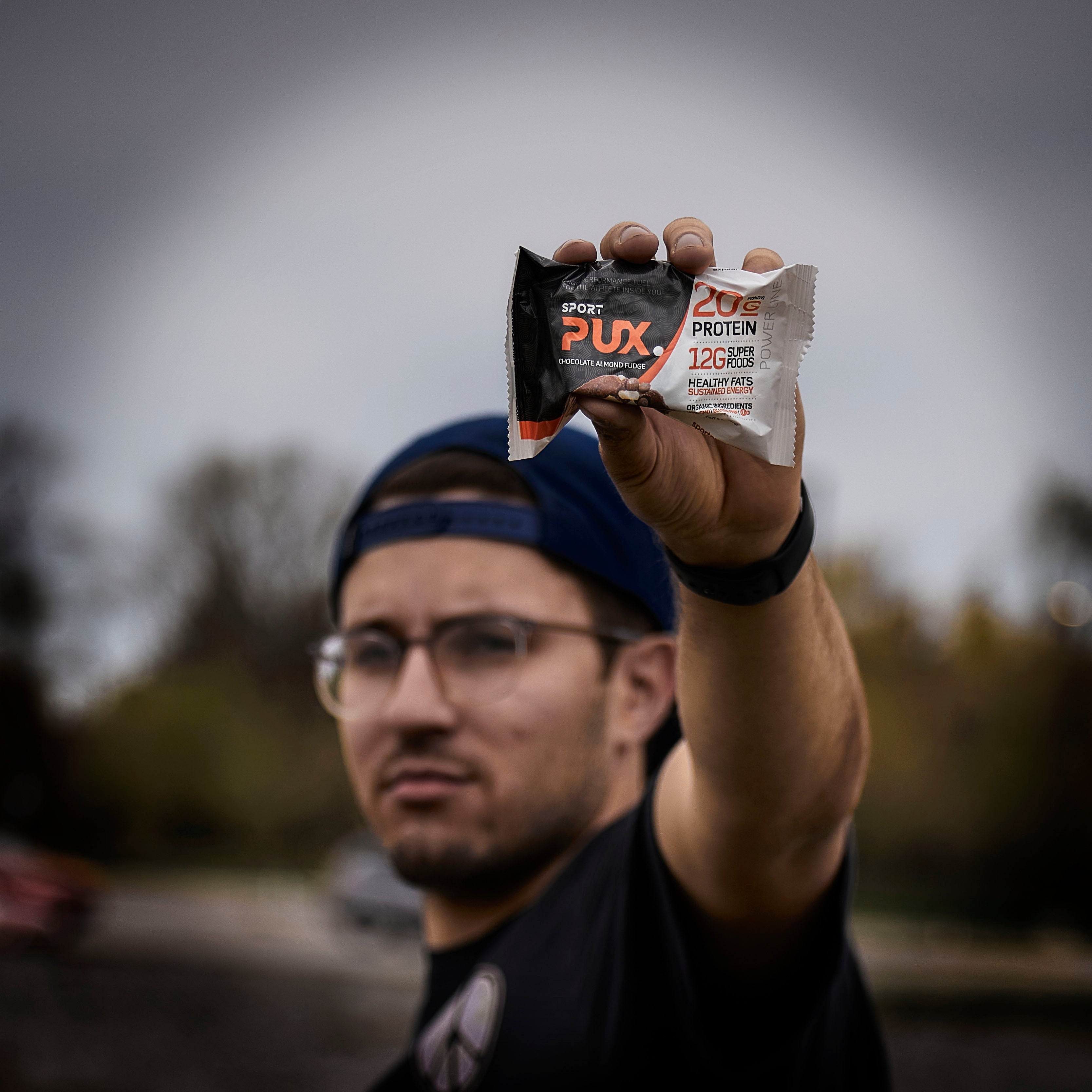 Sport Pux Protein Bar, Cookies N Cream, 20G Whey Protein Bar, 13G Sugar, Gluten Free, 4Count