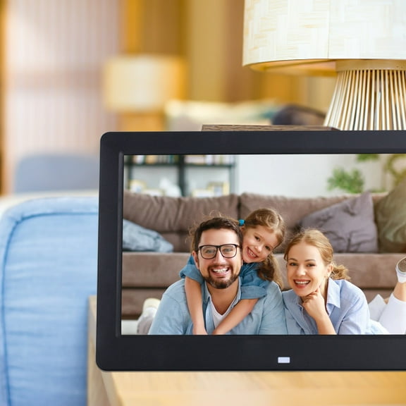 Kokovifyves Consumer Electronics 10 inches Smart Digital Photo Frame, 32Gb Playback Content, Tn Screen, Adjust-Able Speed to Play Movies