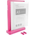 thumbnail image 2 of DYZD T en Forme de Double Face Table Debout Vertical Signe Titulaire Cadre Photo Cadre Menu Fram (Rose Rouge, 2pcs), 2 of 5