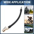 thumbnail image 2 of Unique Bargains 1pc 12.60inch Tire Inflator Extension Tube 1/4" Quick Plug Rubber Black for Car Motorcycle Bicycle, 2 of 6