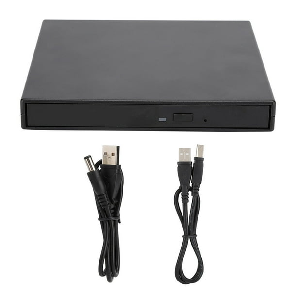 Ccdes External DVD Burner,Multadero de DVD de protección USB 2.0, Unidad de Disco óptico de CD-ROM de la computadora portátil USB 2.0 / óptica de Escritorio óptico