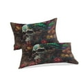 3D Skull Printed Duvet Cover Set Boys Men Cool Bedroom Decor Home