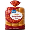 Great Value Sweet Hawaiian Rolls, 12 oz, 12 Count
