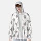 thumbnail image 2 of Balery Funny Chicken Sudadera ligera de manga larga con capucha y protección solar UPF 50+ para hombre y mujer, ideal para pesca y running-Small, 2 of 7
