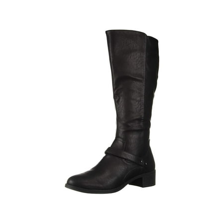 Easy Street Womens 30-9556 Almond Toe Knee High Riding (Best Street Riding Boots)