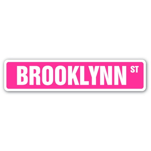 Brooklynn Street [3 Pack] of Vinyl Decal Stickers |for Laptop Car