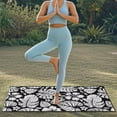 thumbnail image 2 of KUIFORTI Palm Leaf Car Seat Cover Front Seat & High Absorbency Running Towel - Performance Microfiber Automotive Seat Covers for Trucks, SUVs, Sedans (Hot Yoga, Gym, Sports Accessories), 2 of 8