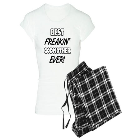 

CafePress - Best Freakin Godmother Eve - Women s Light Pajamas