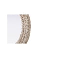 thumbnail image 4 of Elegant Decor Oval Cornhusk Mirror 27x36 in Linen White, 4 of 10
