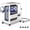 White, variant on Tower Stand with Charge Station and USB Port - Height Adjustable PC Tower Stand, Under Desk CPU Holder Cart with Locking Caster Wheels for Fits PC