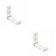 thumbnail image 4 of Toystoory Folding Hanging Hooks Aluminium Alloy Towel Foldable Strong Bearing Clothes Hanger Rack Home for Bathroom Bedroom Living Room Type6 NO6 Toystoory CBP259116, 4 of 5