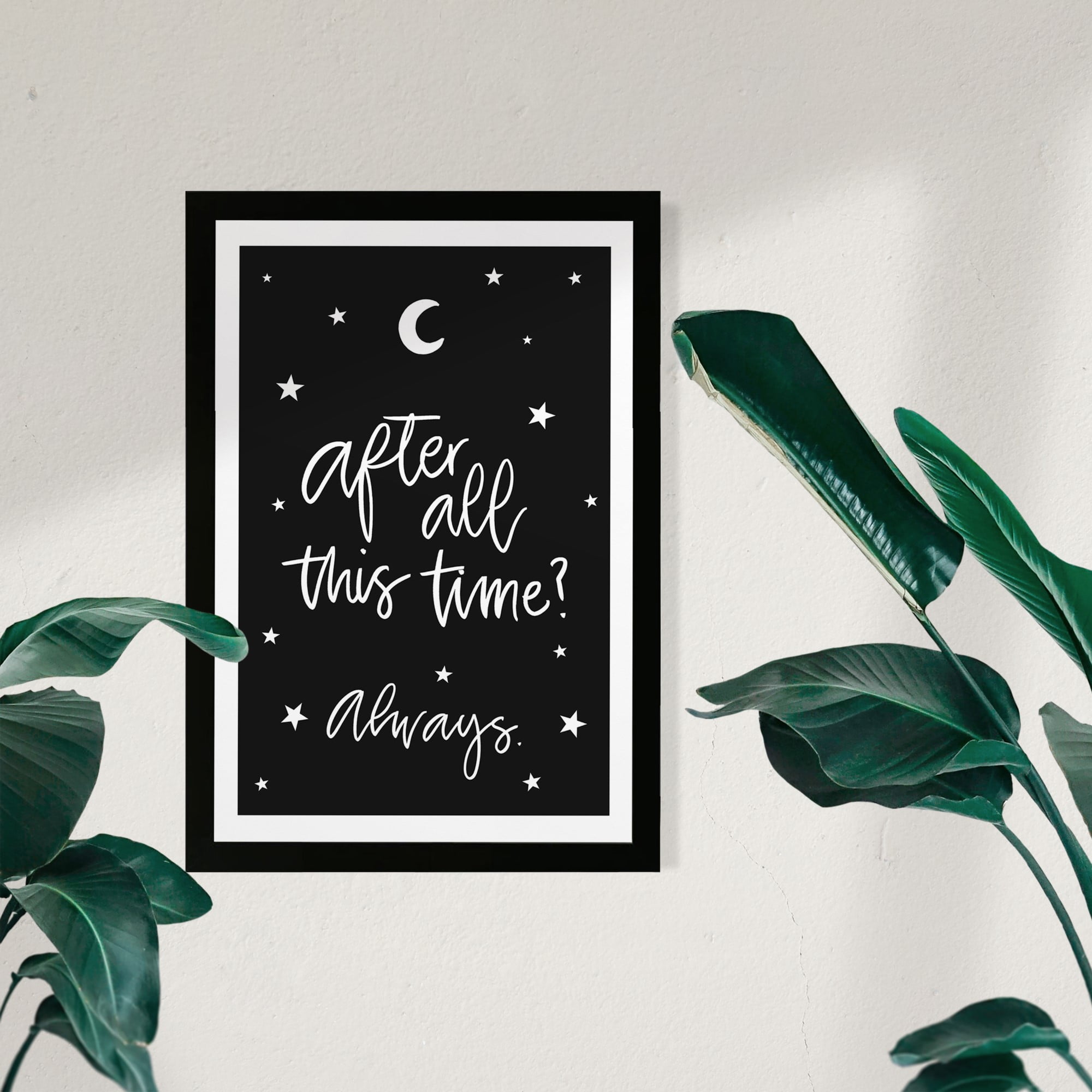 Typography and Quotes 13 in x 19 in Framed Painting Art Prints, by Wynwood Studio
