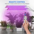 thumbnail image 4 of Lámpara de crecimiento Paquete de 4 luces LED de cultivo para plantas de interior Espectro completo Tira de luz impermeable para plantas 10 niveles regulables 3 modos de trabajo Temporizador 3/9/12H, 4 of 6