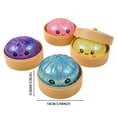 thumbnail image 3 of Dumpling Squishies, Glitter Dumpling Squishy Box, Colorful Dumplings Stress Balls Fidget Sensory Toy, Anxiety Relief Fidget,Easter Basket Stuffers, Sensory Stress Ball Squeeze Toys, 3 of 6