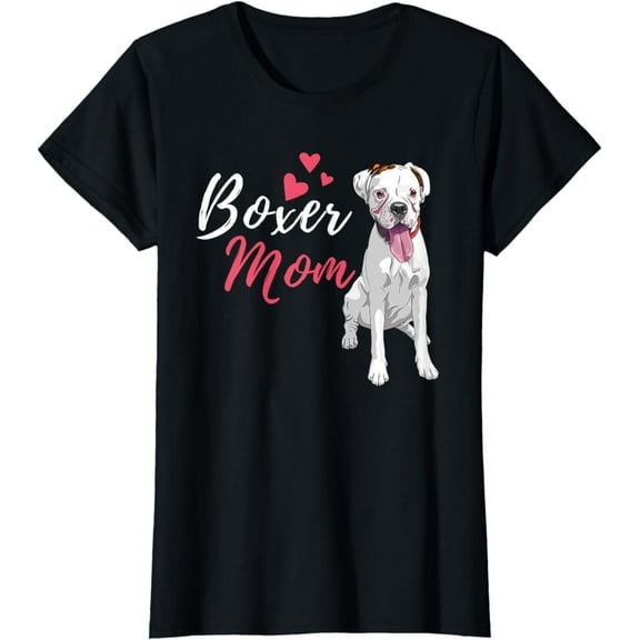 Boxer Mom - Cute German Boxer Lover Dog Owner T-Shirt
