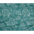 thumbnail image 5 of oneOone Polyester Lycra Teal Green Fabric Block Sewing Craft Projects Fabric Prints By Yard 56 Inch Wide, 5 of 5
