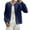 Navy, variant on Women's Fashion Casual Solid Color Round Neck Long Sleeve Love Button Loose Knitted Sweater Cardigan Jacket for Comfortable Daily Wear and Fall Fashion,Black,One Size