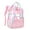 Pink, variant on Soda Candy Clear Backpack Heavy Duty Stadium Approved PVC School Transparent Backpacks, Purple Unicorn