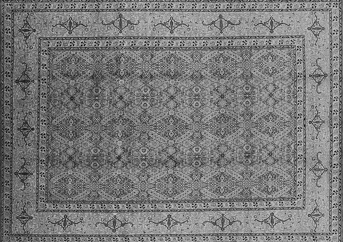 Ahgly Company Indoor Rectangle Oriental Gray Industrial Area Rugs, 6' x