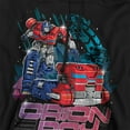 thumbnail image 2 of TRANSFORMERS ONE Orion Pax Retro Adult Pull-Over Hoodie, Black, 3X-Large, 2 of 5