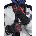 thumbnail image 2 of Guantes de moto de invierno KEMIMOTO Rainproof Red para hombre XL, 2 of 7