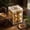 #9Gold, variant on Christmas Fabric Ball Ornaments, Wrapped Tree Baubles, Shatterproof Hanging Decor, Adds Cozy Texture and Hangs Lightly for Tree Branches, Wreath, and Garland.