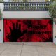 thumbnail image 5 of Fiudx Artículos en oferta con ofertas flash Puerta de garaje de Halloween, nueva pancarta, decoración de fiesta de Halloween, fondo de tela, tapiz, 5 of 6