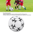 thumbnail image 3 of Soccer Ball, PU Leather Soccer, Portable Football Kids Nylon Wrap Yarn High Elasticity Kids Training Soccer Ball Kick  For Matches Exams, 3 of 8